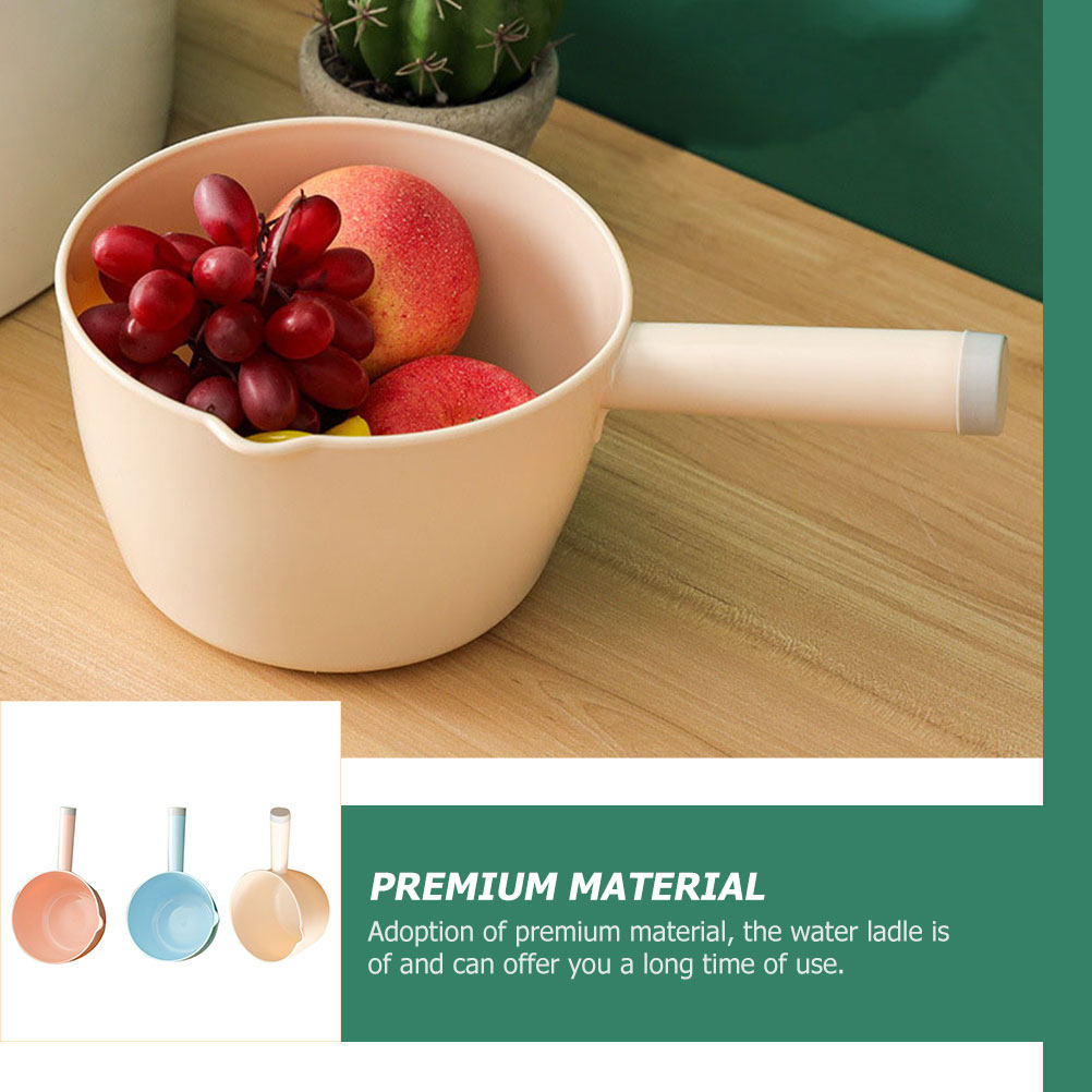 Home Cooking Restaurants - 3Pcs Premium Plastic Water Ladle Lightweight