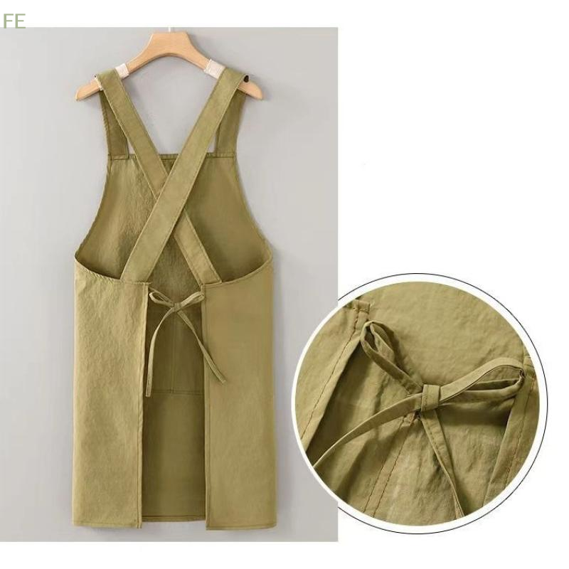 Home Cooking Restaurants - [F] Cooking Kitchen Aprons Breathable Wear