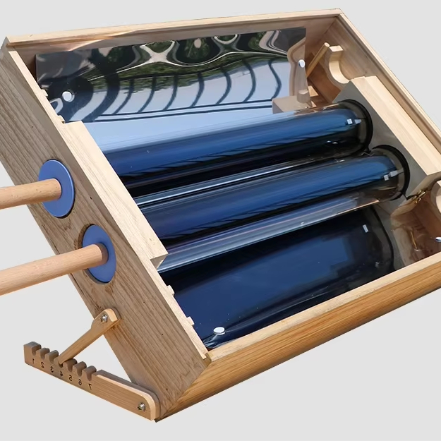 Home Cooking Youtube - Double Tube Wooden Solar Cooker LP-70-530D
