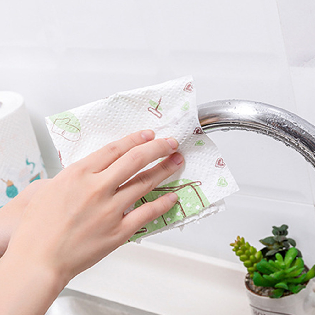 Home Cooking Oil Disposal - 1 Roll Premium Kitchen Paper Towels