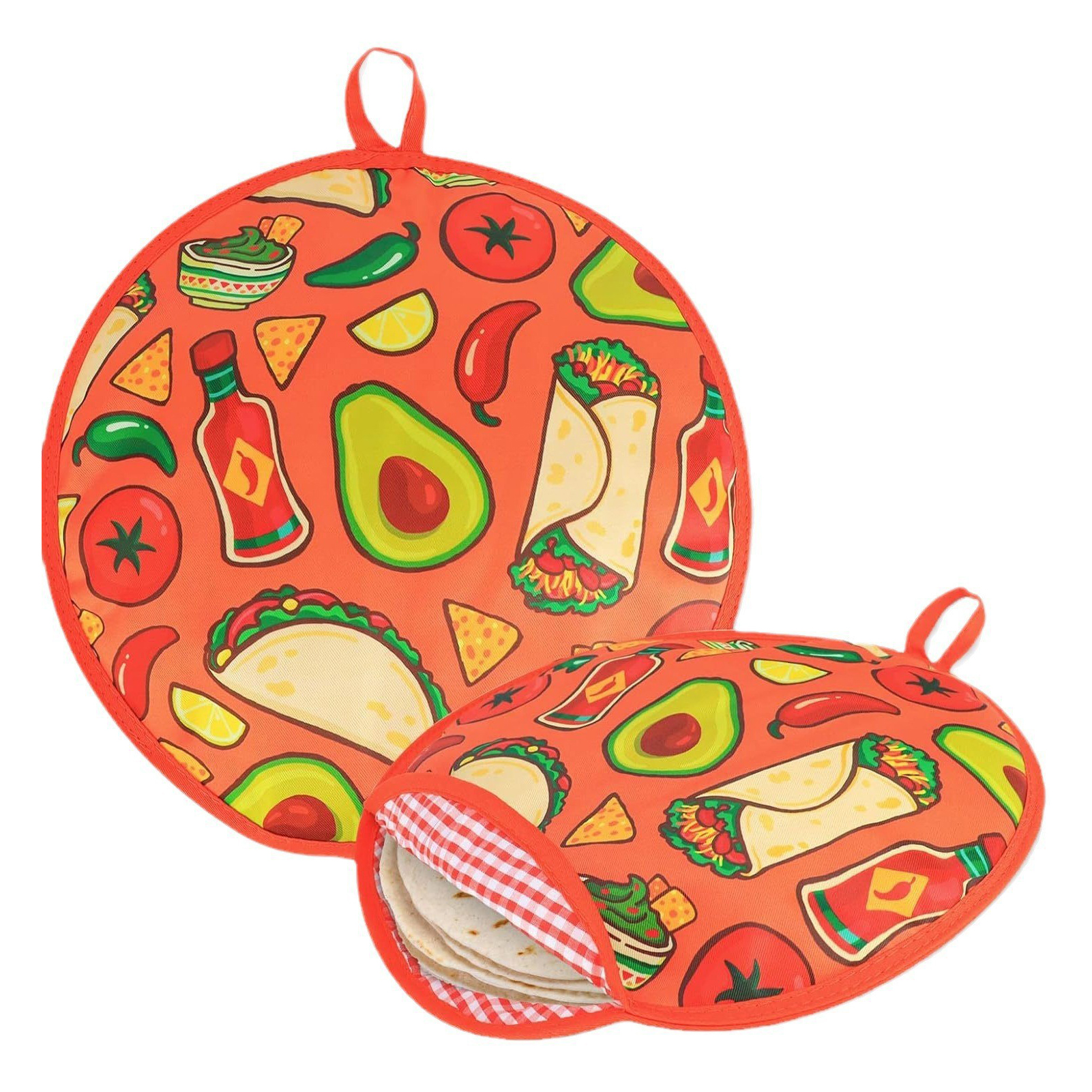 Tortilla Warmer Cloth - Roti Box For Rolling Roti Without