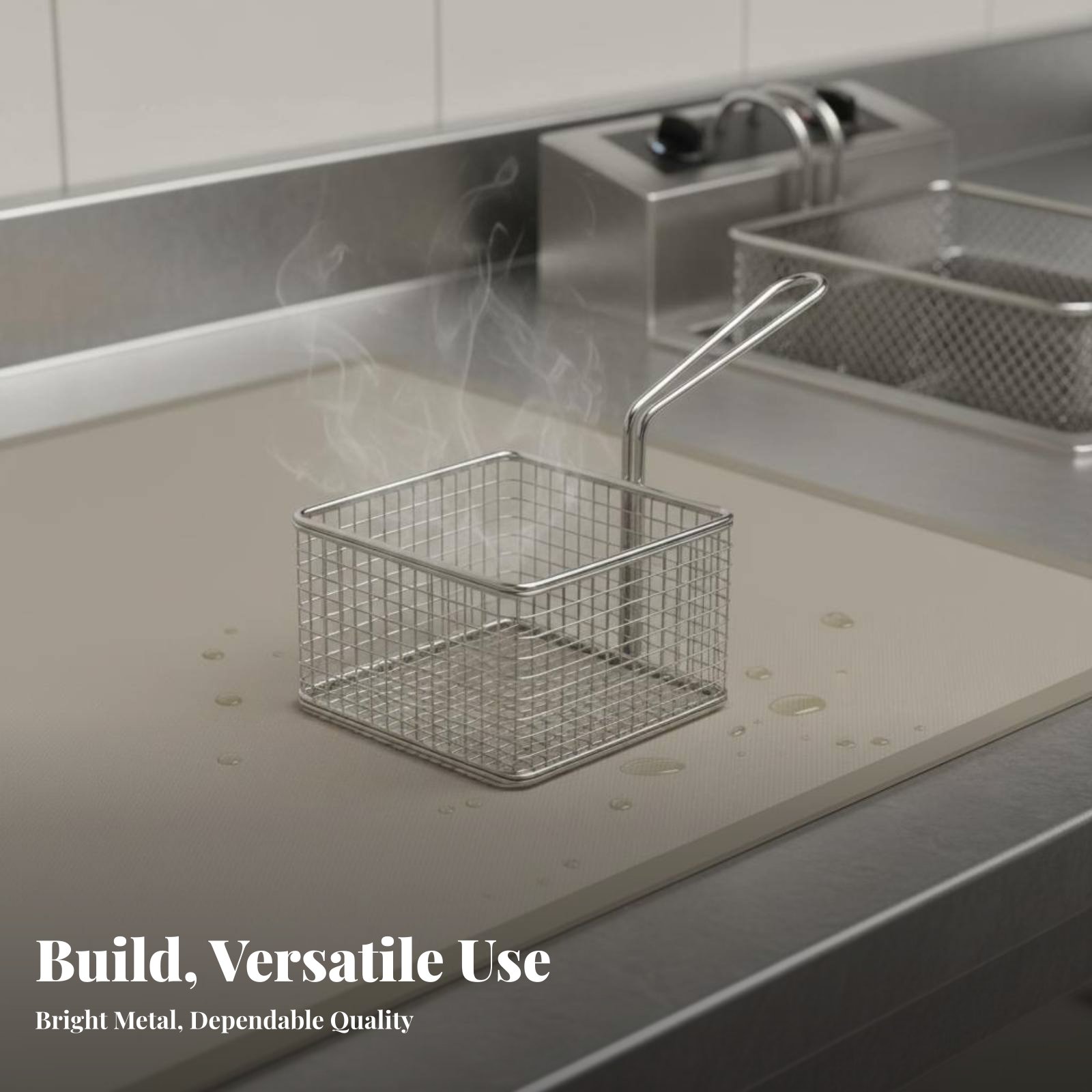 Home Cooking Restaurants - Mini Fry Basket Restaurant Design Fries