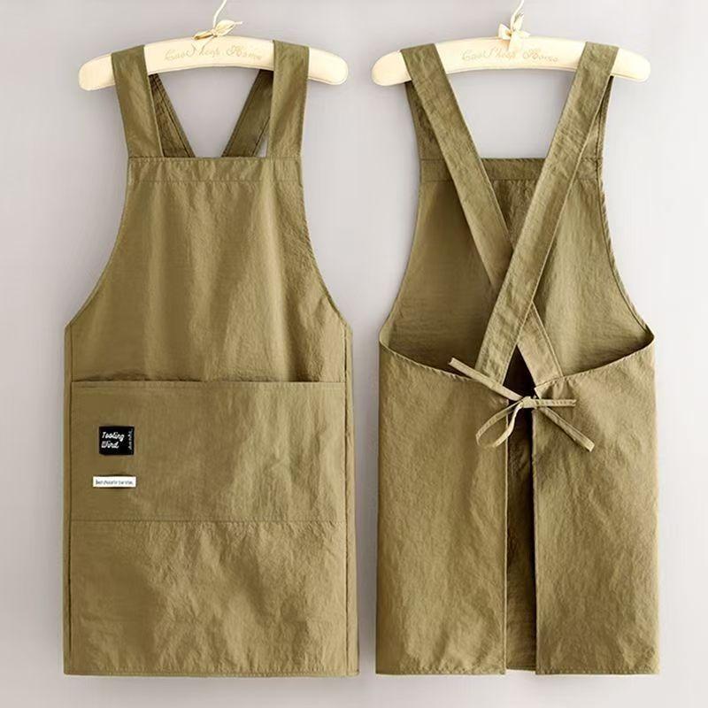 Home Cooking Restaurants - （Summer6）1 Pc Home Cooking Kitchen Aprons