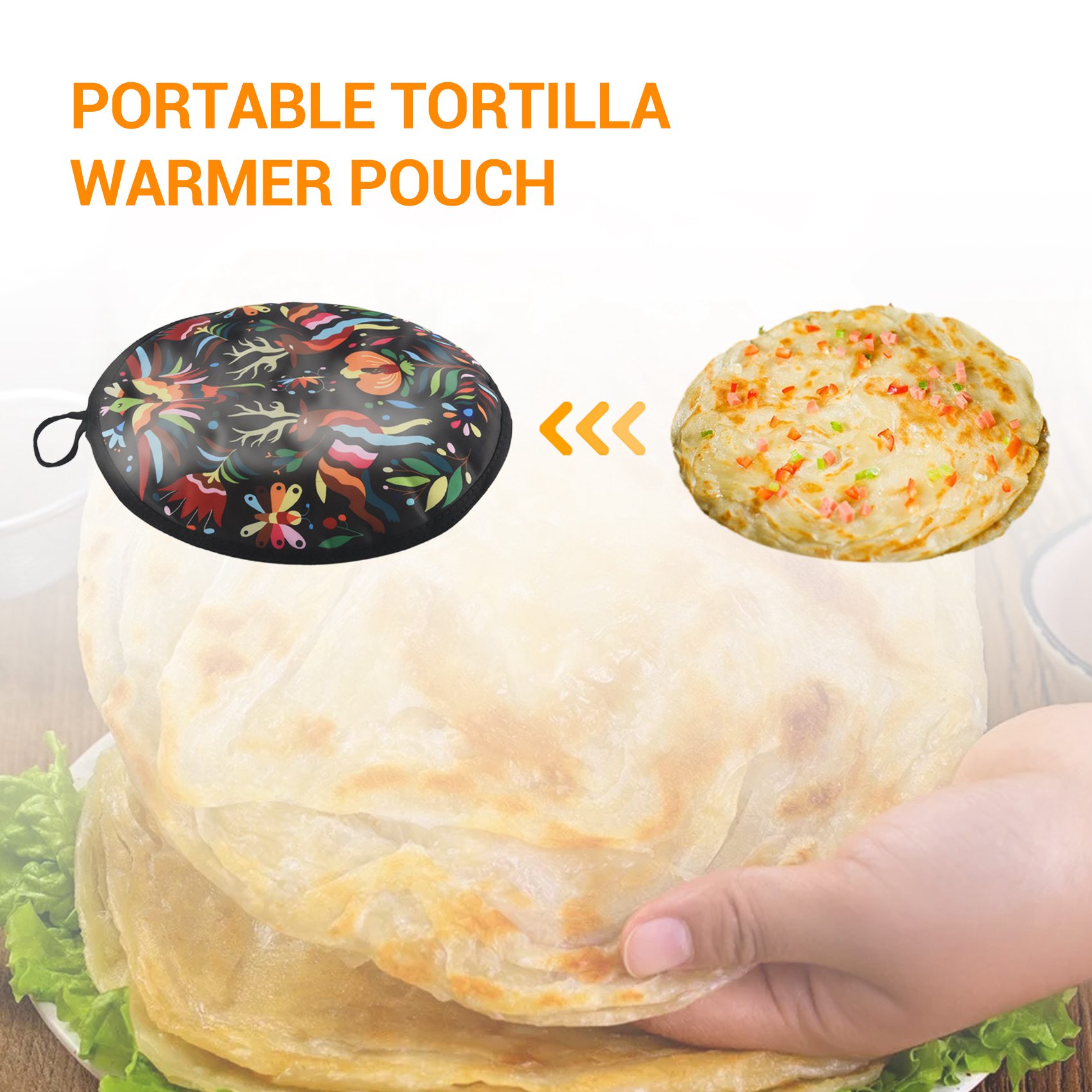 AT84-12Inch Cloth Bag For Burr - огляд і ціна Tortilla Warmer Cloth