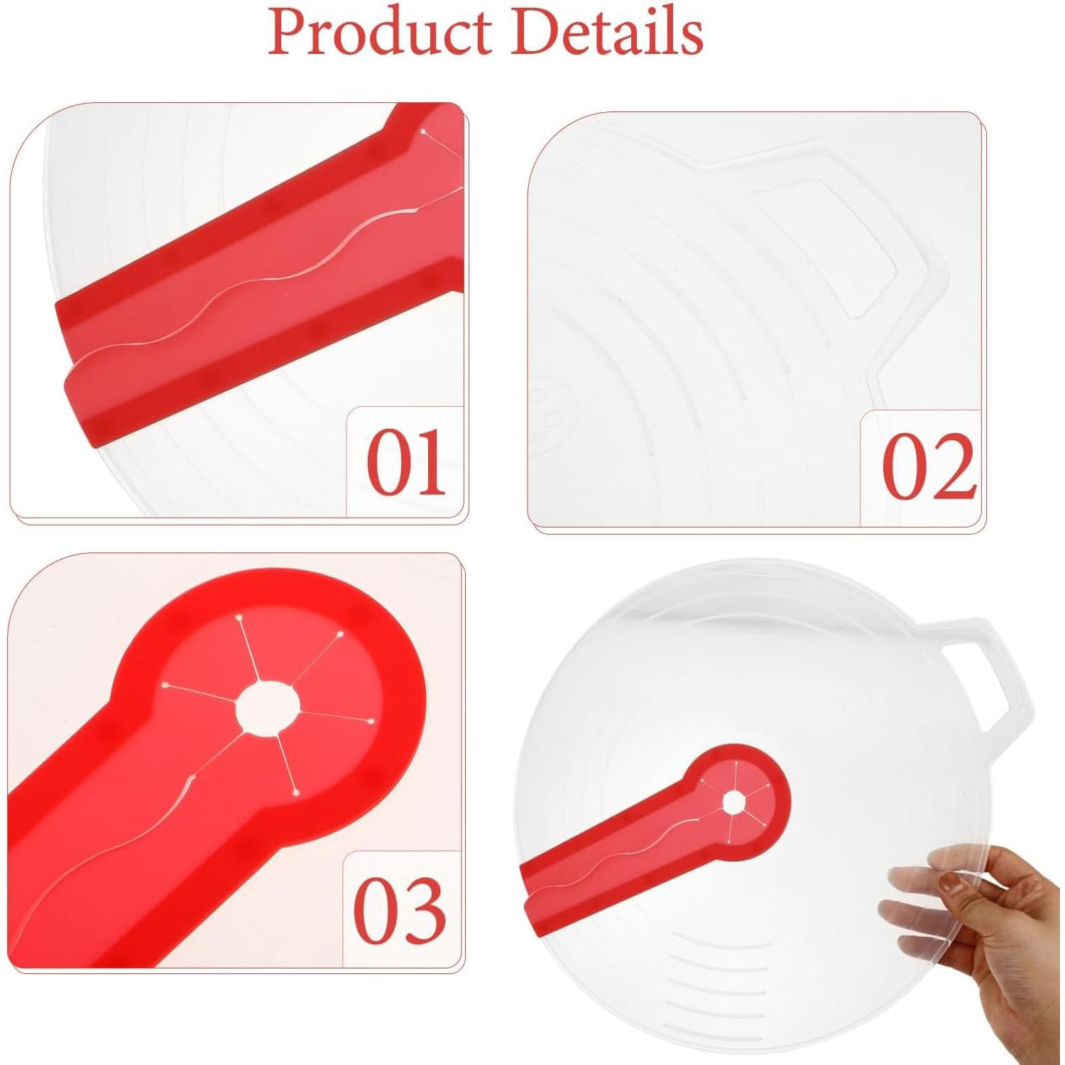 Anti Splash Cover Easy Storage - огляд і ціна Home Cooking Supplies