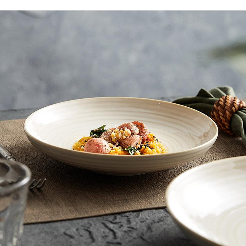 Round Specialty Ceramic Pasta  - огляд і ціна Home Cooking Fried Rice