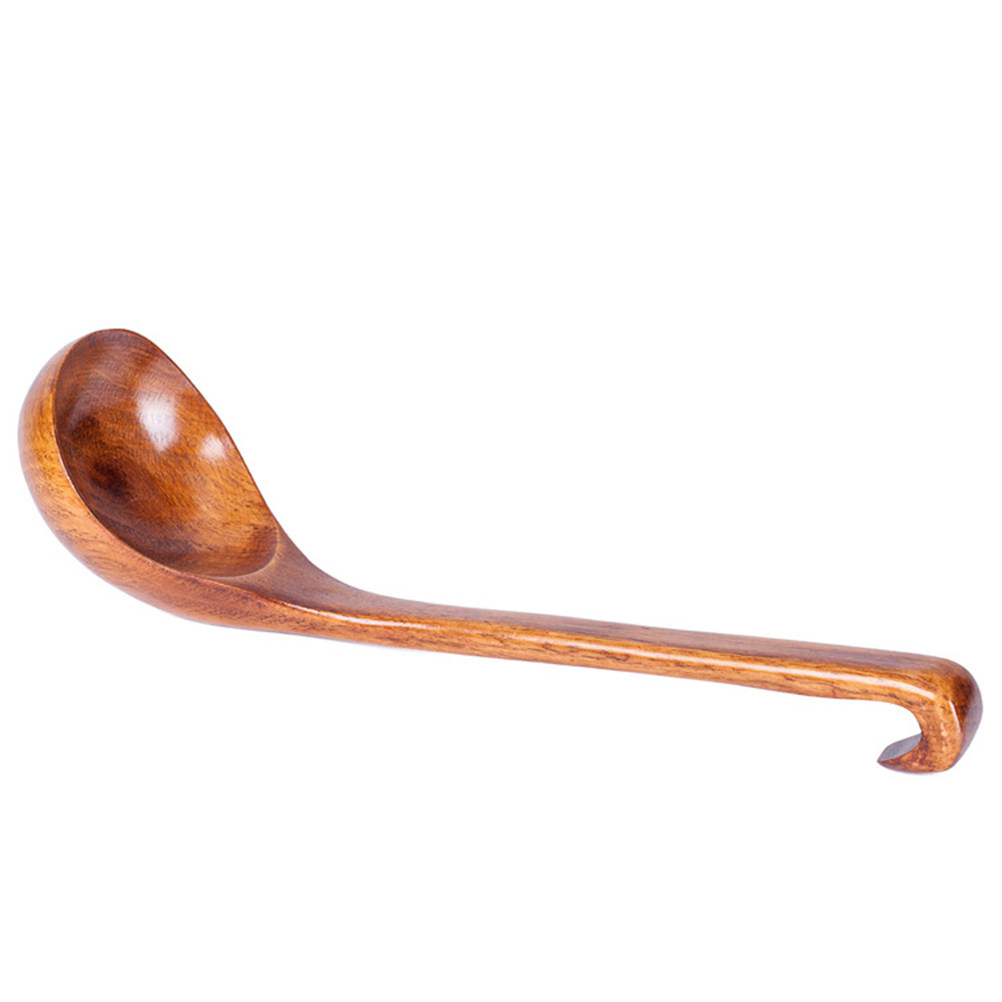 Solid Wood Soup Spoon Simple E - огляд і ціна Home Cooking Restaurants