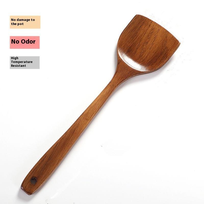 Wooden Spatula Long Handle Hea - огляд і ціна Home Cooking Supplies