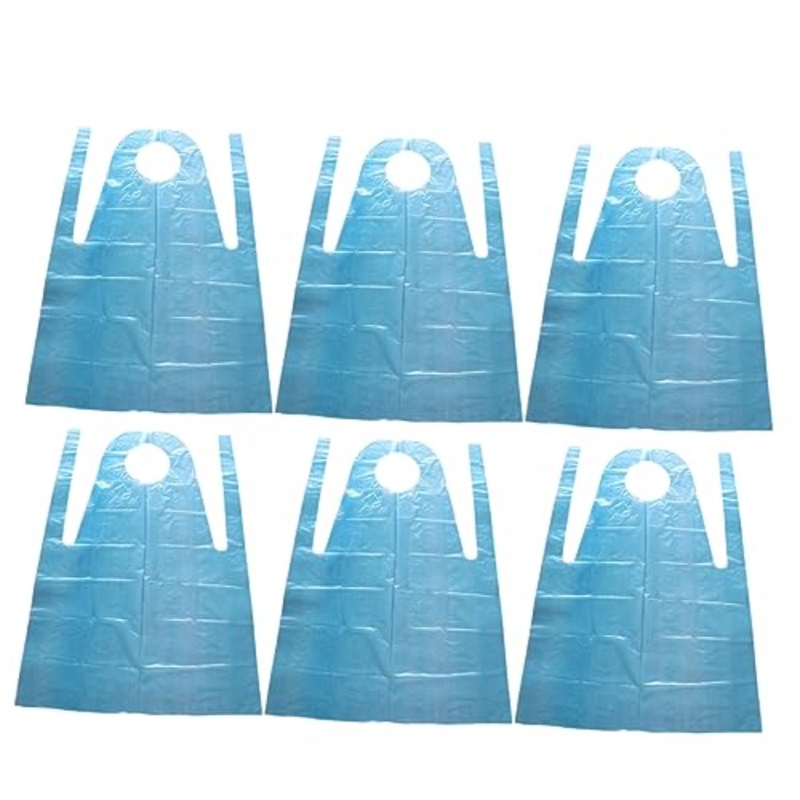 20pcs Disposable Aprons Blue S - огляд і ціна Home Cooking Oil Disposal