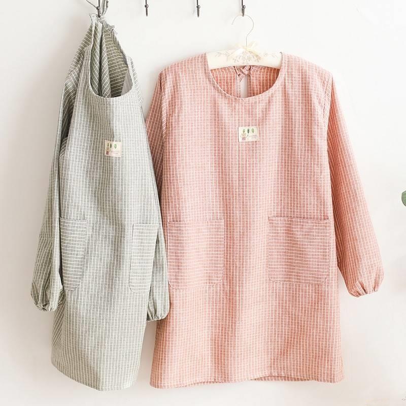 Long Sleeve Apron Women's Fash - огляд і ціна Home Cooking Oil Disposal